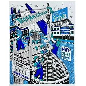 Trey Anastasio TAB Brooklyn Steel Jim Pollock Poster Phish Lot #/75 & # /100 AE